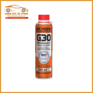 Phụ Gia Làm Tăng Chỉ Số Octane Xăng Voltronic G30 Octane Booster+ 300ml chamsocxestore