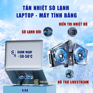Quạt tản nhiệt Ipad Laptop - Quạt sò lạnh tản nhiệt máy tính bảng K08A