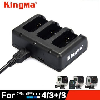 Sạc 3 Kingma cho Gopro hero 3, Gopro hero 4