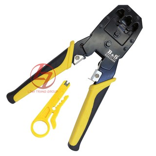 Kìm bấm dây mạng 4P 6P 8P B&amp;S BS433468 PK29
