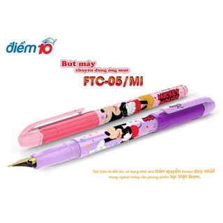 BÚT MÁY ĐIỂM 10 DISNEY MICKEY FTC-05/MI (MỰC TÍM) / ỐNG MỰC THAY THẾ FPIC-02