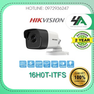 Camera analog TVI 5MP HIKVISION 2CE16H0T-ITF/IT/ITF(C) (chính hãng Hikvision Việt Nam)