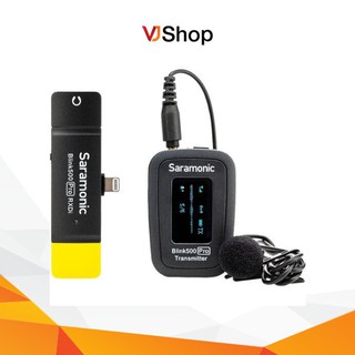 [Mã ELHA1503 giảm 5% đơn 3TR] Microphone Saramonic Blink 500 Pro B3 (TX + RXDi) chính hãng bảo hành 12 tháng