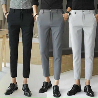 quần tây nam ống côn dáng body