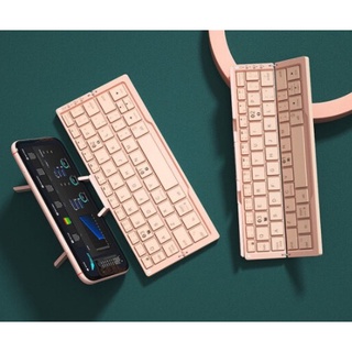 Bàn phím không dây Bluetooth BOW Gấp Gọn, Tiện Dung, Hỗ trợ Win, Mac, Android