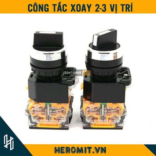 Công Tắc Xoay 2 vị trí , 3 vị trí 220V ( loại tốt )