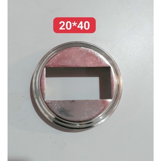 Bộ 10 nắp chụp chân 20x40mm inox 304