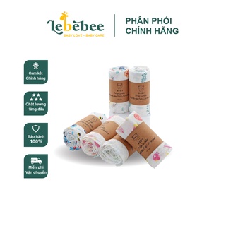 Khăn sợi tre 2 lớp Muslin Swaddle 100% cotton