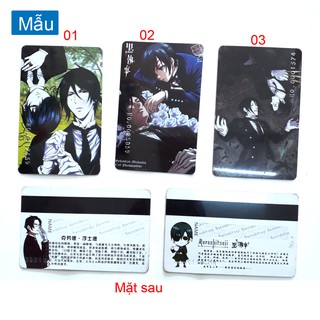 Thẻ Card anime Kuroshitsuji - Hắc Quản Gia