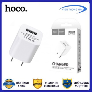 Củ sạc iphone tiêu chuẩn hoco uh102 - cốc sạc nhanh tiêu chuẩn samsung xiaomi oppo ...vv  - vienthonghn