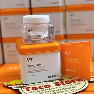 Chuẩn auth Kem Dưỡng Trắng Da V7 Toning Light Dr.Jart 50ml