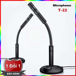 Micro hội nghị Straight T22 - Micro để bàn chuyên dụng cho học trực tuyến và hội thảo - Micro thu âm cho máy tính T-21 -
