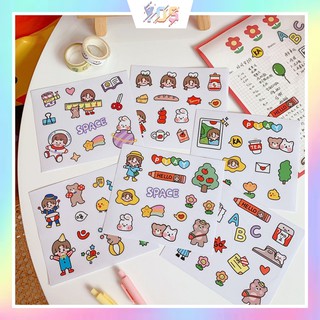 Set hình dán mini xinh xắn tiện lợi