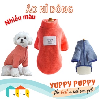 Cheepet Áo khoác nỉ bông  cao cổ cho chó/ cún/ thú cảnh