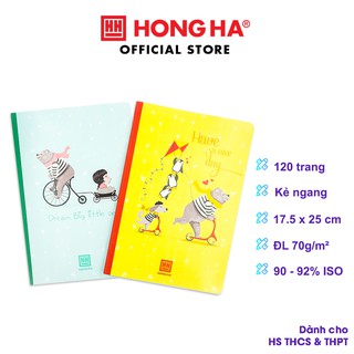 Vở kẻ ngang Hồng Hà 120 trang Study Dream (1419)