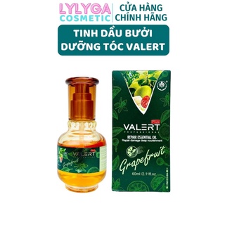 Tinh dầu bưởi dưỡng tóc VALERT GRAPEFRUIT 60ml - Serum Bưởi mọc tóc tự nhiên, chống rụng tóc [NHẬP KHẨU CHÍNH HÃNG] TD07