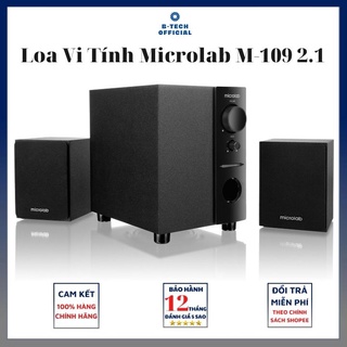 [Mã ELHACE giảm 4% đơn 300K] Loa Vi Tính Microlab M-109 2.1 - Hàng Chính Hãng BH 1 Năm