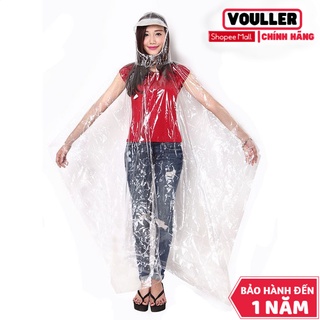 Áo Mưa Nhựa Vi Sinh Vouller Trong Suốt Loại 1