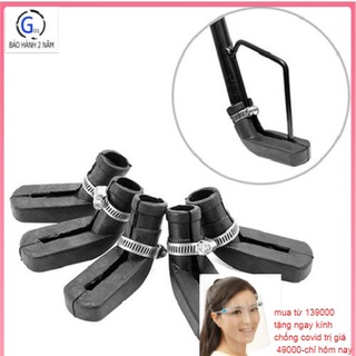 Cao su lót chân chống kèm cổ dê loại tốt (có lỗ thoát nước) ad9