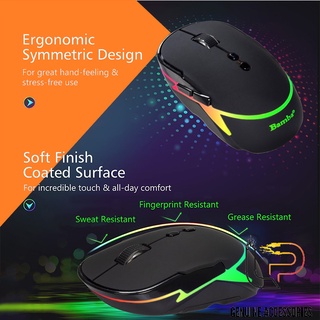 Chuột không dây có led RGB Bamba B8 - Mouse Bamba B8