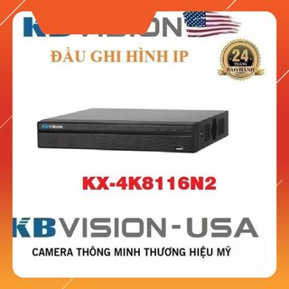 [Mã ELHAMS5 giảm 6% đơn 300K] Camera {Giá sốc} Đầu ghi hình camera IP 16 kênh KBVISION KX-4K8116N2 ... ! .