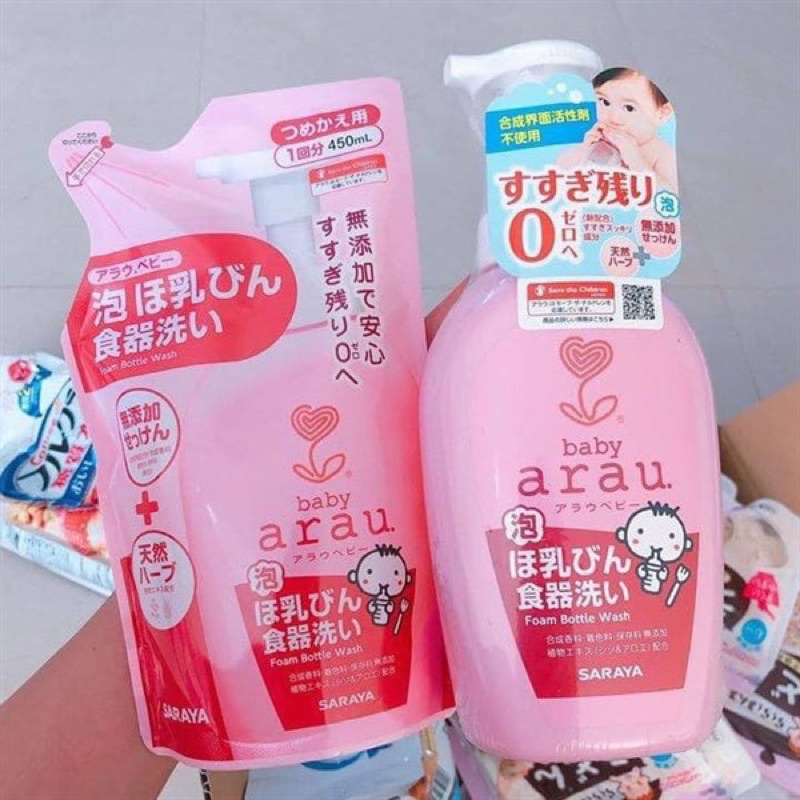 Nước rửa bình Arau Nhật