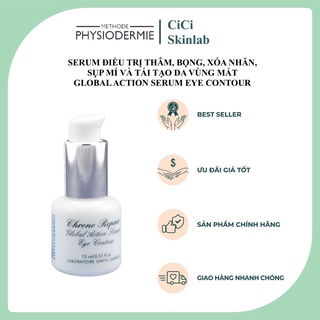 [Hàng Chính Hãng] Serum giảm thâm, bọng vùng mắt Serum Global Action Serum Eye Contour Methode Physiodrrmie
