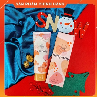 Kem Dưỡng ẩm và Trắng Da Baby Body ZuYu ( Tặng 1 set tắm trắng + 1 tẩy tbc cafe dừa)