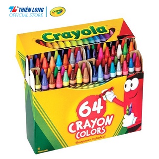 [Mã LIFEMALL153 giảm 15% đơn 99k] Bộ 64 sáp màu Crayola CRAYON 64 COLORS