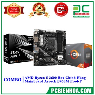Combo Ryzen 5 3600 + Mainboard (AsusASrockMSI)