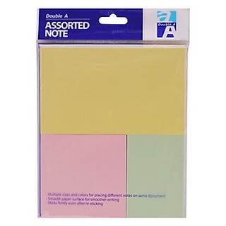 Giấy Note 3 Màu Dịu Double A