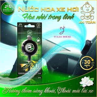 TINH DẦU NƯỚC HOA Ô TÔ UNILIFE HƯƠNG HOA NHÀI TRONG LÀNH- NƯỚC HOA XE HƠI KẸP CỬA GIÓ ĐIỀU HÒA
