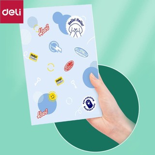 Sổ tay Deli tiện dụng - 3 cuốn - màu ngẫu nhiên - FTZ0301-XL-01 [Deli]