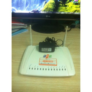 Modem Wifi quang 2 râu 4 cổng - Modem WiFi 2 râu G-93GR1 - Modem WiFi GPON