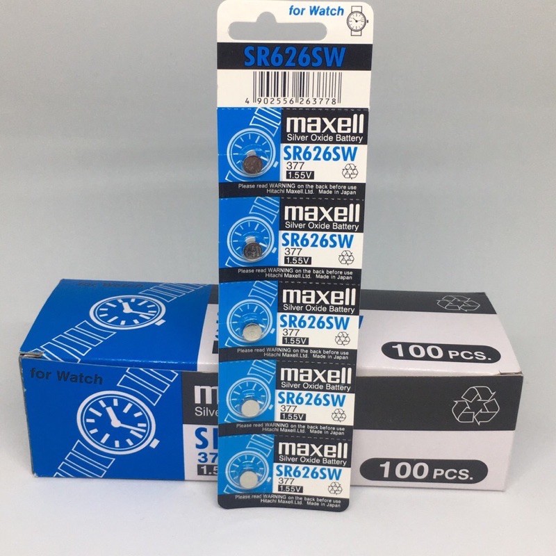 pin maxell 621,626,