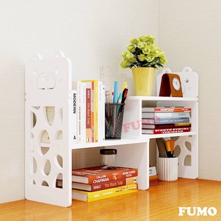 Kệ sách kệ văn phòng gỗ nhựa PVC cao cấp lắp ghép đa năng tiện lợi FUMO SP015