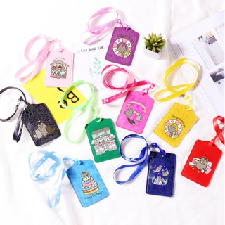Bao đựng thẻ pusheen BTPI8 bao thẻ PU có tai dễ thương cute hoạt hình