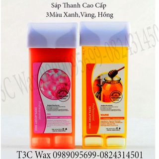 (Tặng giấy wax) Sáp wax lông dạng thanh có đầu lăn sáp cao cấp không cần nồi nấu loại tốt