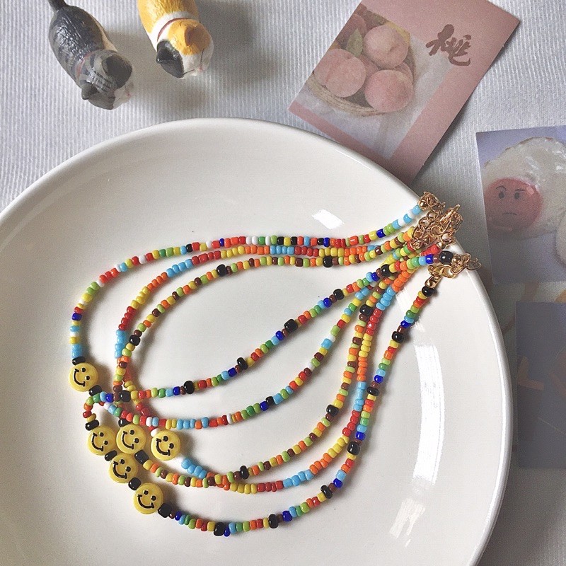 Dây chuyền hạt mặt cười