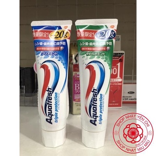 Kem đánh răng aquafresh nhật tuýp 140G