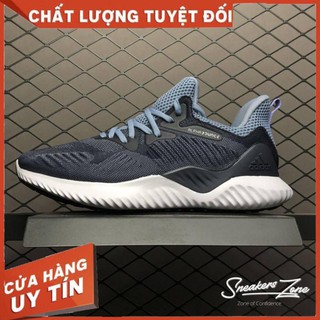(FREE SHIP + HỘP + QUÀ) Giày thể thao sneaker nam nữ ALPHABOUNCE Beyond 2018 xanh dương xanh nước biển