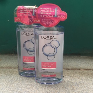 Nước tẩy trang Loreal 95ml - làm ẩm mượt da
