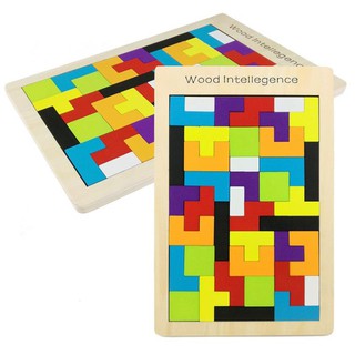 Tangram Puzzle gỗ 40 chi tiết