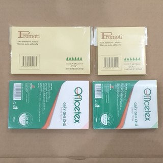 Giấy Nhớ (Note) 100 Tờ