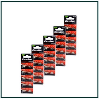 [CHÍNH HÃNG] PIN  AG1/ AG3/ AG10 /LR621/LR736/LR1130 ALKALINE CAMELION(1.5V )10 viên/ vỉ, Pin nút áo alkaline