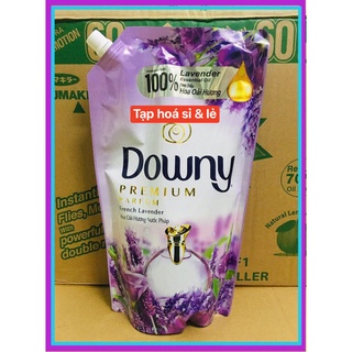 Nước xả vải Downy hương hoa Oải Hương nước Pháp túi 1.35l