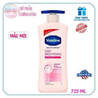 VASELINE BODY LOTION - GIẢI PHÁP DƯỠNG ẨM LÀM DA SÁNG MỊN MỖI NGÀY (725ml)