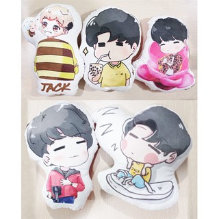 Gấu bông jack hoạt hình dạng gối 40cm GB4I7 gấu bông cute kpop army gấu bông dễ thương