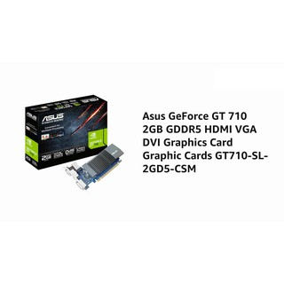 Card màn hình ASUS GT710-SL-2GD5 (2GB GDDR5, 64-bit, DVI+HDMI)