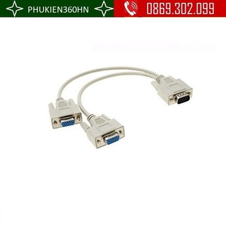 Dây chia VGA 1 ra 2 trắng